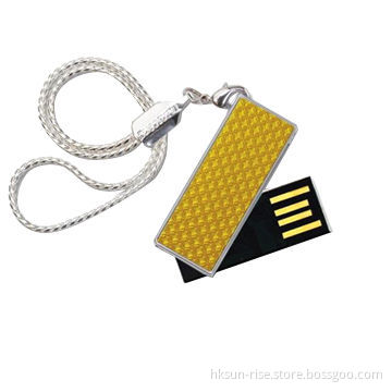 Mini Swivel USB Flash, Customized Colors and Logos are Available, 128MB to 64GB Capacity RangeNew